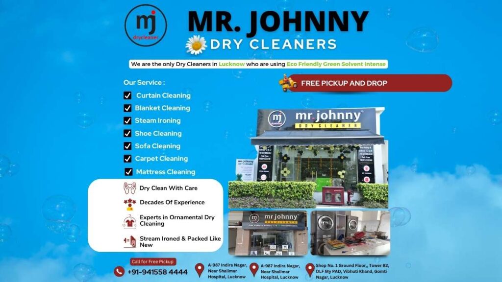 Best Dry Cleaners Closest to Me Upto Best 20% Off with Mr. Johnny Care