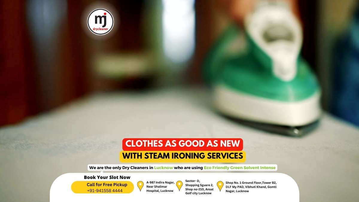 Best Steam Ironing Upto Best 20% Off with Mr Johnny Care Dry Cleaners