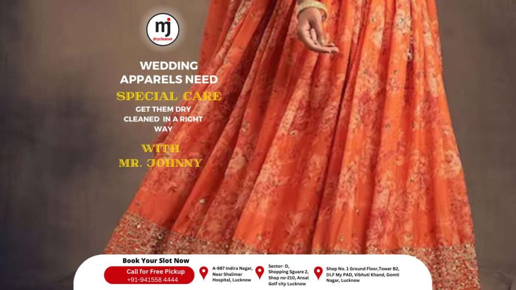 Wedding Dress Dry Cleaning Near IndiraNagar: Mr. Johnny Care Dry Cleaners